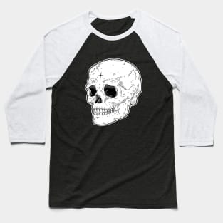 Skull Tattoo Baseball T-Shirt